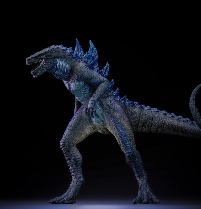 Godzilla 3D Модель .c4d .max .obj .3ds .fbx .stl .blend 