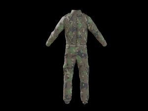Military Uniform middle east Camouflage 3D मॉडल
