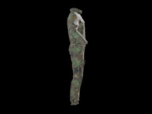 Military Uniform middle east Camouflage 3D मॉडल
