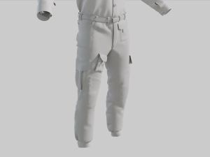 Military Uniform middle east Camouflage 3D मॉडल