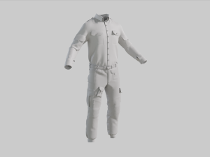 Military Uniform middle east Camouflage 3D मॉडल