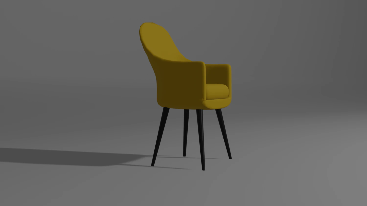 Chair 3D Model .c4d .max .obj .3ds .fbx .stl .blend 