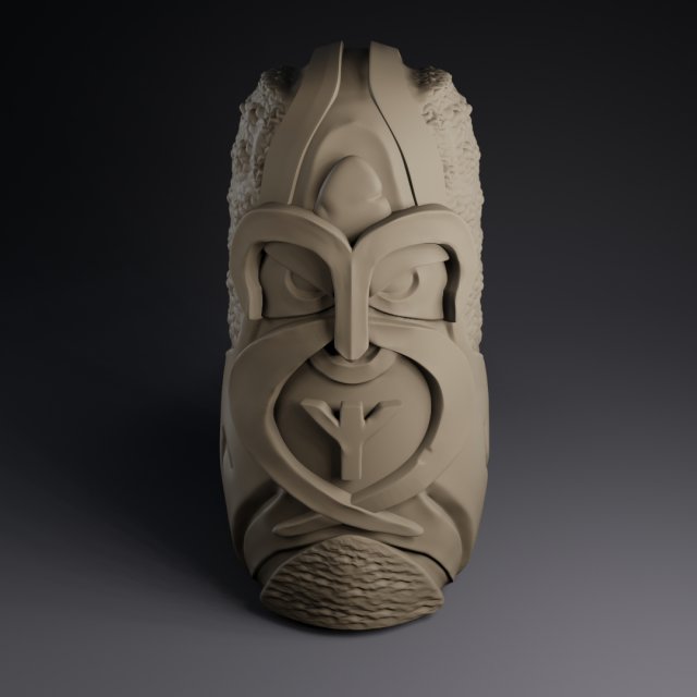 Ttem Heindal 3D Принт Модель .c4d .max .obj .3ds .fbx .stl .blend 
