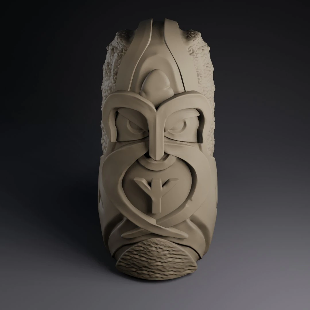 Ttem Heindal 3D Print Model .c4d .max .obj .3ds .fbx .stl .blend 
