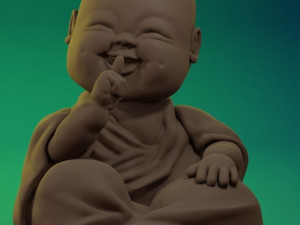 Budas no veo no hablo no escucho 3D Принт Модель
