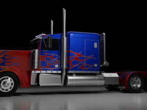 Piterbilt 379 - 1992 Optimus Prime Modèle 3D