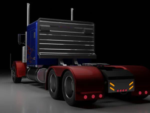 Peterbilt 379 - 1992 Optimus Prime Modelo 3D