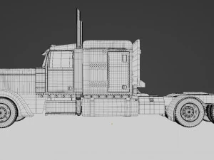 Peterbilt 379 - 1992 Optimus Prime Modelo 3D