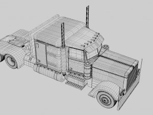 Peterbilt 379 - 1992 Optimus Prime Modelo 3D