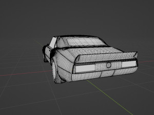 Camaro 1967 - American muscle car 3D-Modell