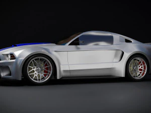 Mustang 2014 NFS 3D Model