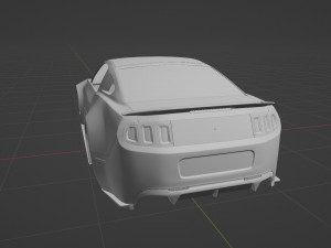 Mustang 2014 NFS Modello 3D