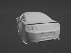 Mustang 2014 NFS 3D Model