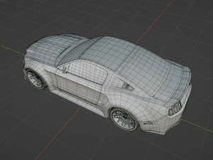 Mustang 2014 NFS 3D Model