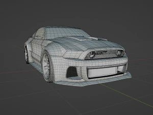 Mustang 2014 NFS 3D Model