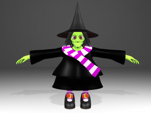 Grunty-Gruntilda 3D 3Dモデル