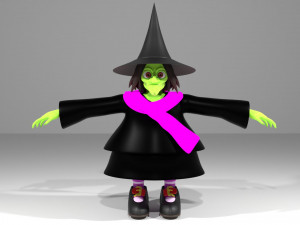 Grunty-Gruntilda 3D 3D 모델