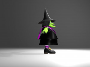 Grunty-Gruntilda 3D 3D 모델