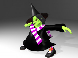 Grunty-Gruntilda 3D 3D 모델