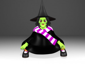 Grunty-Gruntilda 3D 3D 모델