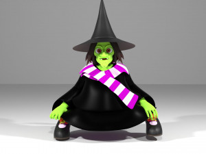 Grunty-Gruntilda 3D 3D 모델