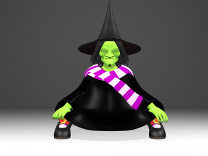 Grunty-Gruntilda 3D 3D 모델