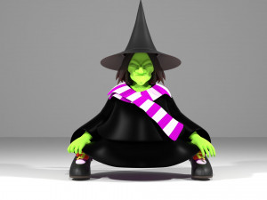 Grunty-Gruntilda 3D 3D 모델