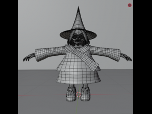 Grunty-Gruntilda 3D 3D 모델