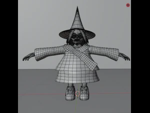 Grunty-Gruntilda 3D 3D Model