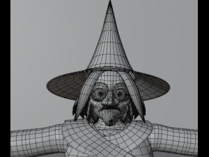Grunty-Gruntilda 3D 3D 모델