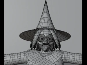 Grunty-Gruntilda 3D 3D Model