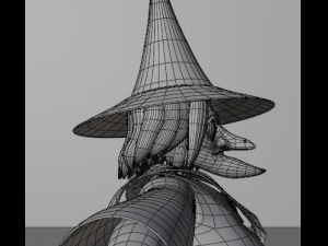 Grunty-Gruntilda 3D 3D 모델