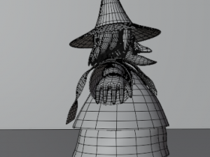 Grunty-Gruntilda 3D 3D 모델
