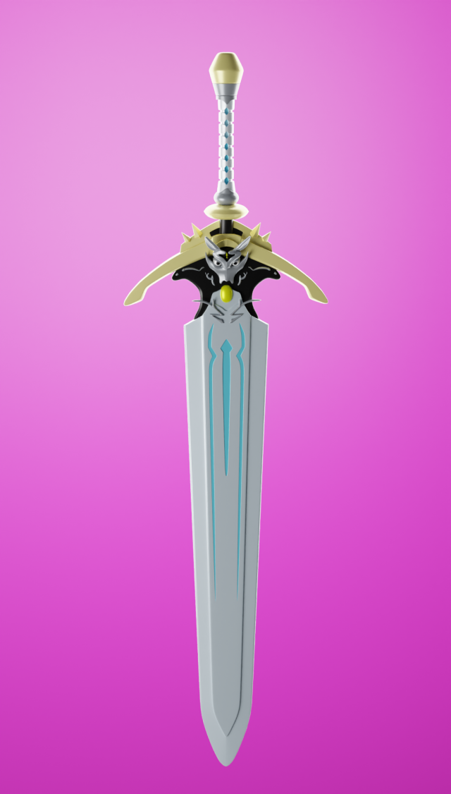 Sword Master Shishou 3Dモデル .c4d .max .obj .3ds .fbx .stl .blend 