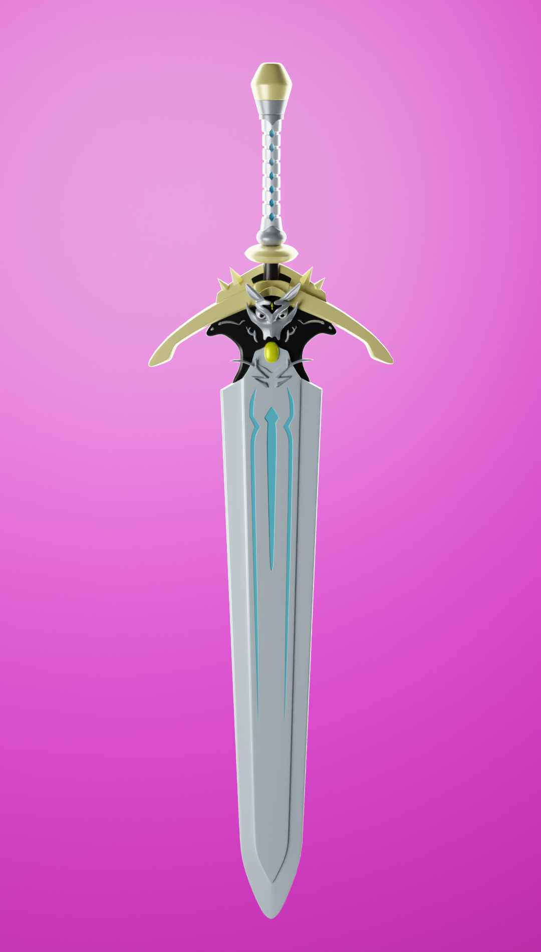 Shishou Sword from anime Tensei shitara ken deshita 3D model 3D