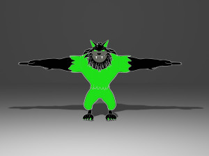 Wolf-lobo Modelo 3D
