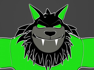Wolf-lobo 3D-Modell