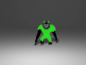 Wolf-lobo 3D Model