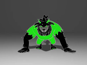 Wolf-lobo 3D Model