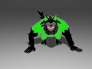 Wolf-lobo 3D Model