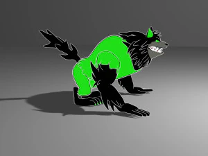 Wolf-lobo 3D Model
