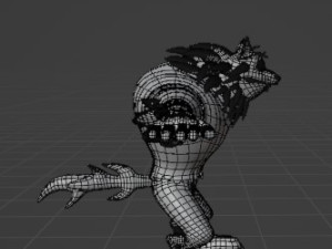 Wolf-lobo 3D-Modell