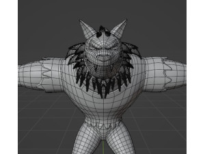 Wolf-lobo 3D-Modell