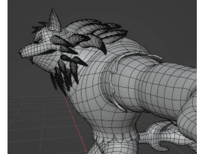Wolf-lobo 3D Model
