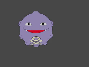 Koffing 3d 3D Model