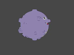 Koffing 3d 3D Model