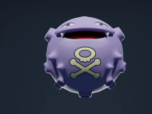 Koffing 3d 3D Model