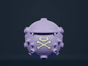Koffing 3d 3D Model