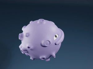 Koffing 3d 3D Model