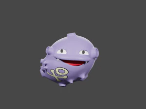Koffing 3d 3D Model